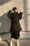 SAMUEL GUI YANG Black Benolac Top AW21CO04-1